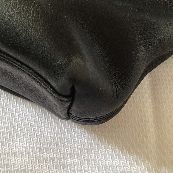 ✔️Vintage Coach Black/Silver Shoulder Bag, EUC - Picture 13 of 15